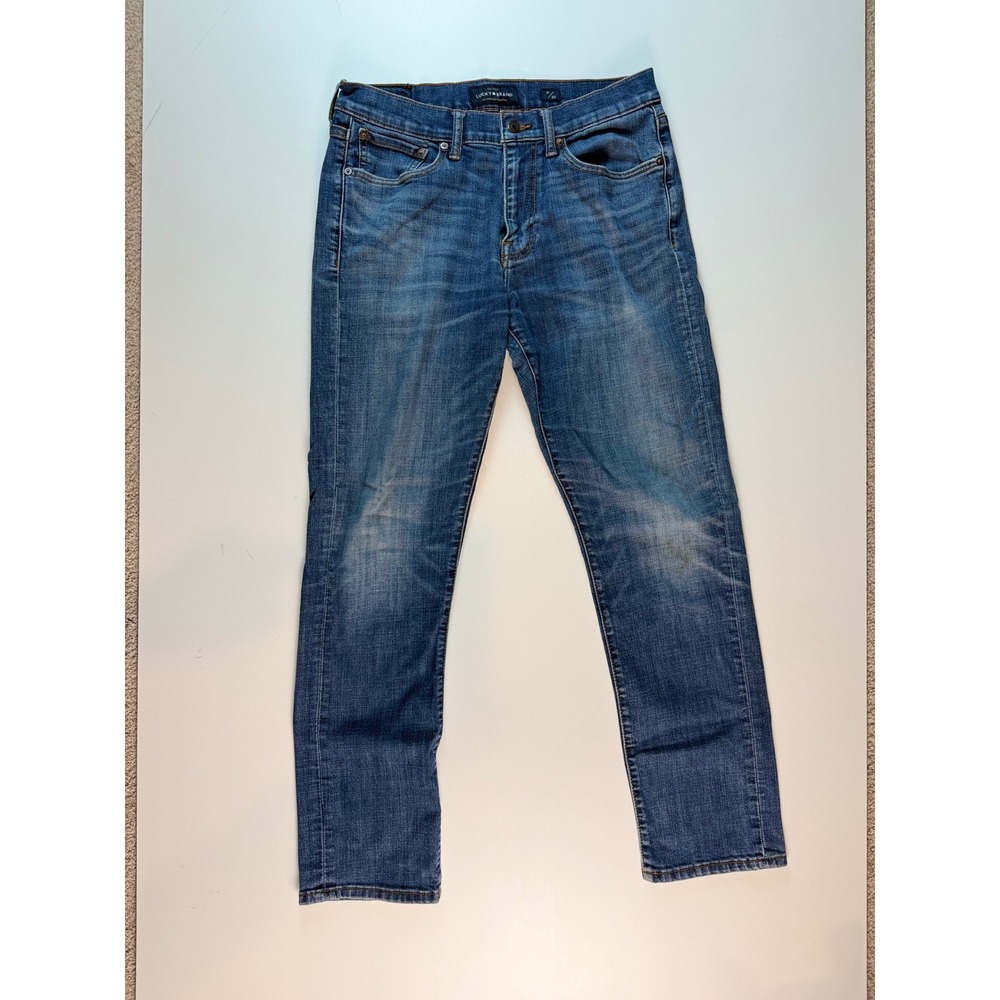Lucky Brand 410 Athletic Slim Mens Blue Medium Wash Denim Jeans 31x30